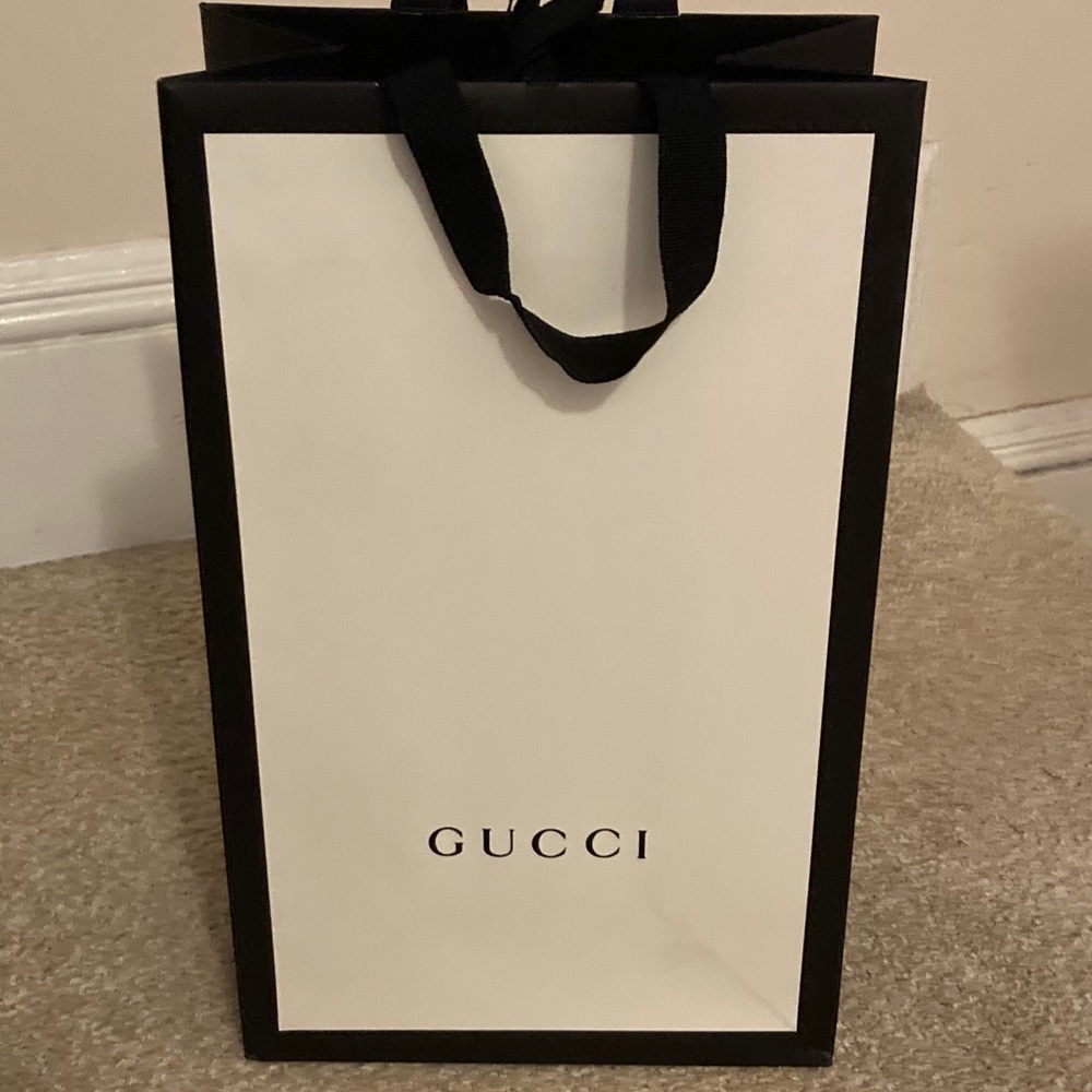 Authentic Gucci & LV Shopping Bags